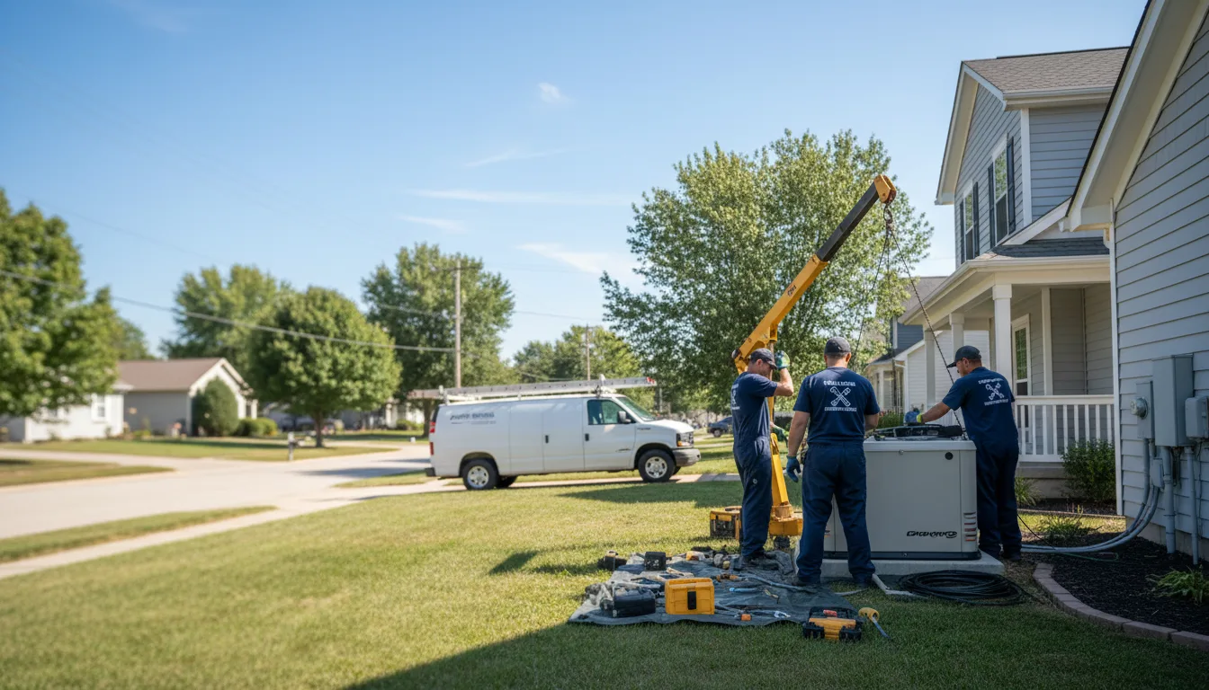 Generator Installation in Brownstown, IL near me